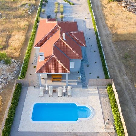 Modern Guest House Rak With Beautiful Pool Sibenik Bagian luar foto