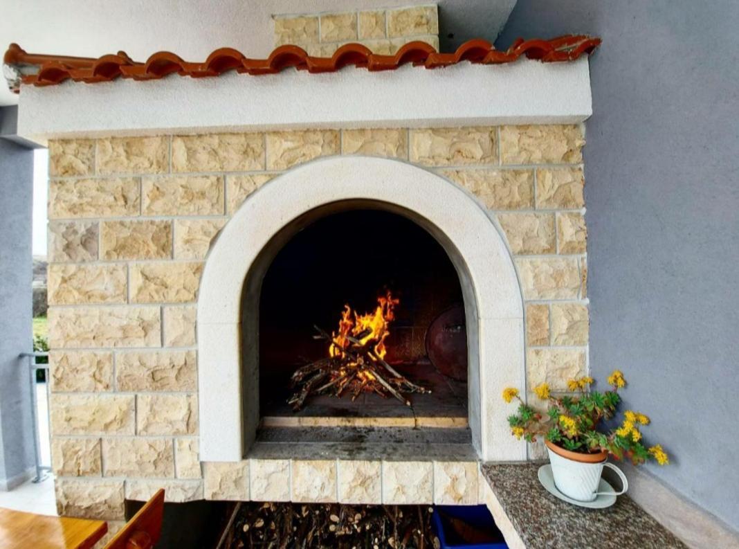 Modern Guest House Rak With Beautiful Pool Sibenik Bagian luar foto